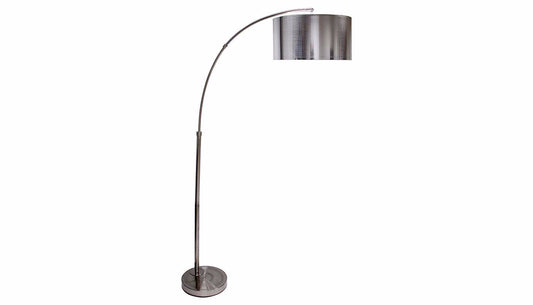 Brushed Steel Floor Lamp