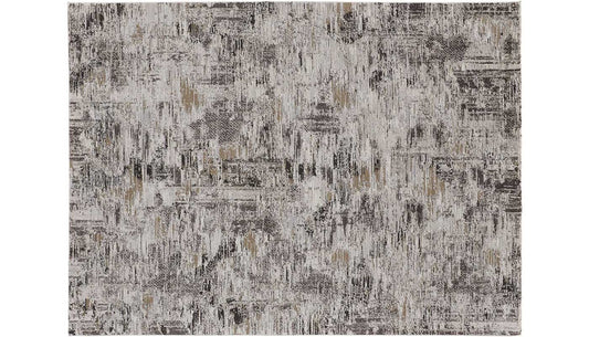 Vancouver Ivory/Charcoal 8 x 10 Rug