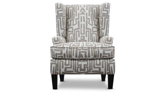 Becca Van Linen Accent Chair