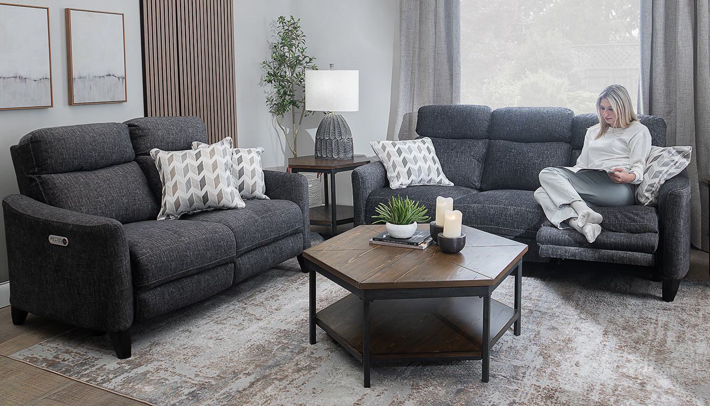Symmetry Reclining Sofa & Loveseat